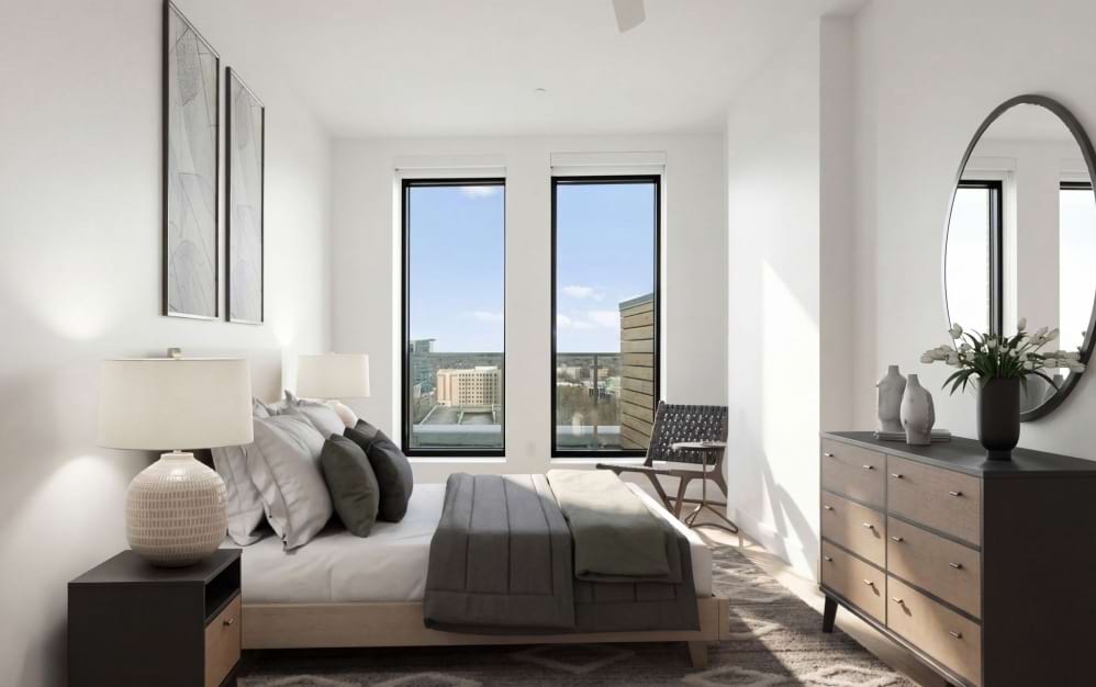 A4 - 1 bedroom floorplan layout with 1 bathroom and 773 square feet (Bedroom)