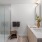 Double Vanity Sinks & Frameless Glass Shower