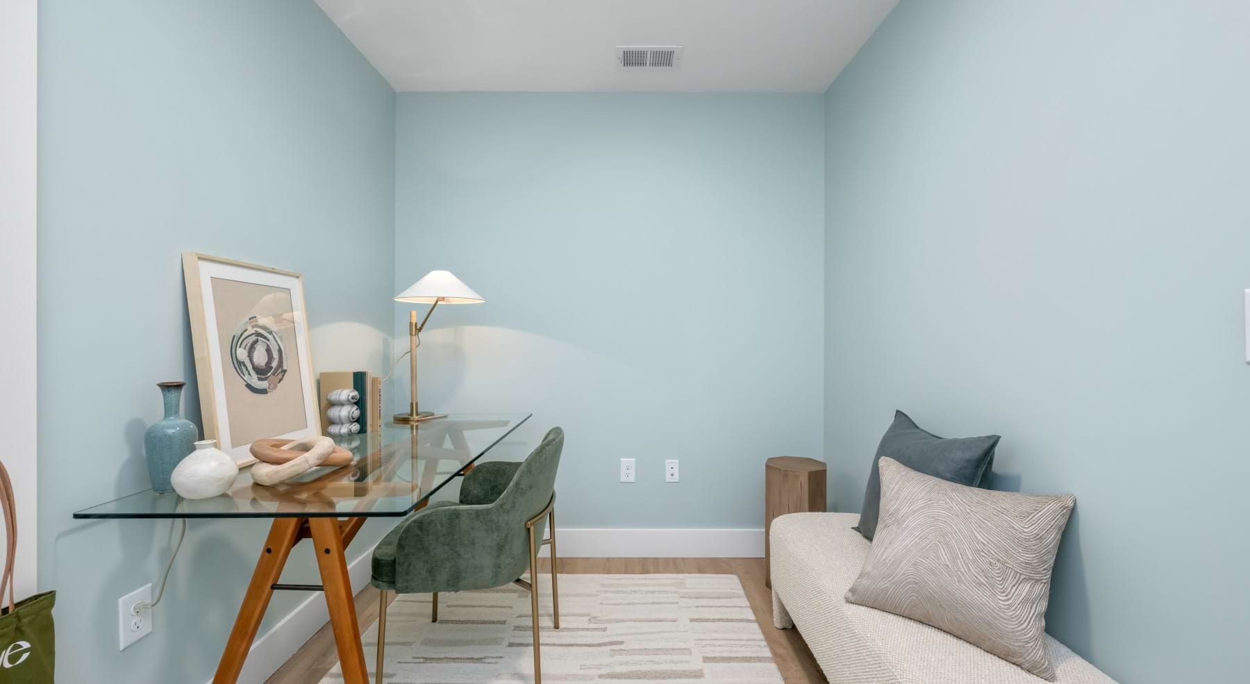 Study large enough to double as a third bedroom