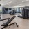 Open and well-lit fitness center